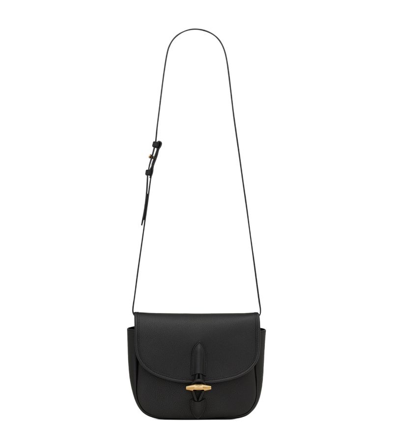 Saint Laurent Saint Laurent Le Caban Leather Satchel