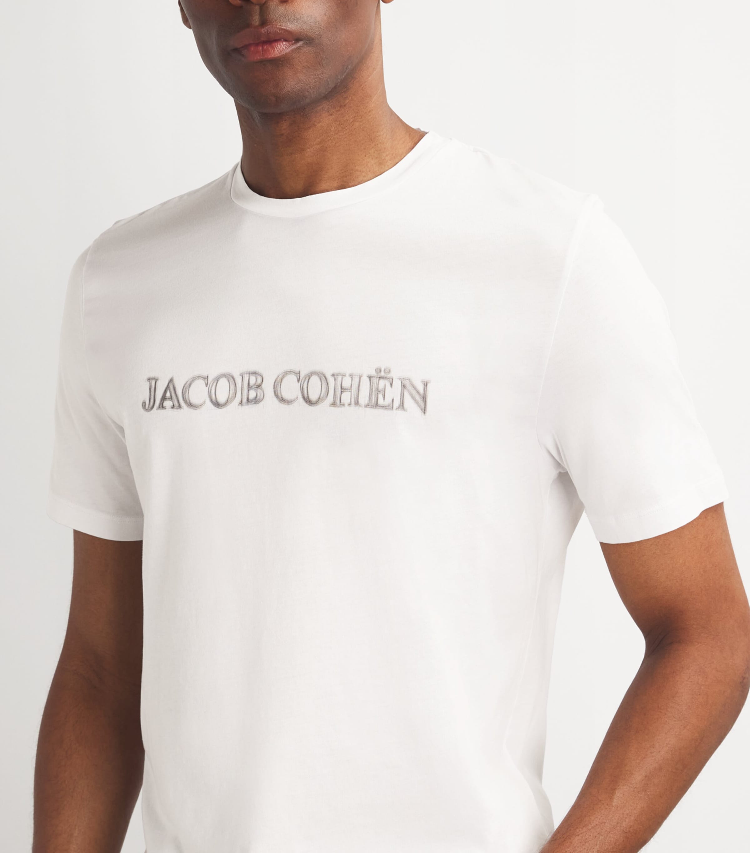 Jacob Cohën Jacob Cohën Cotton Logo Print T-Shirt