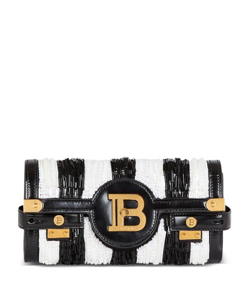 Balmain Balmain Beaded B-Buzz 23 Clutch Bag