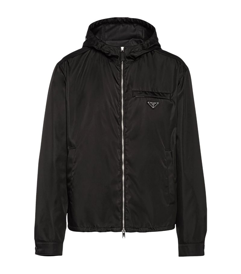 Prada Prada Re-Nylon Hooded Jacket