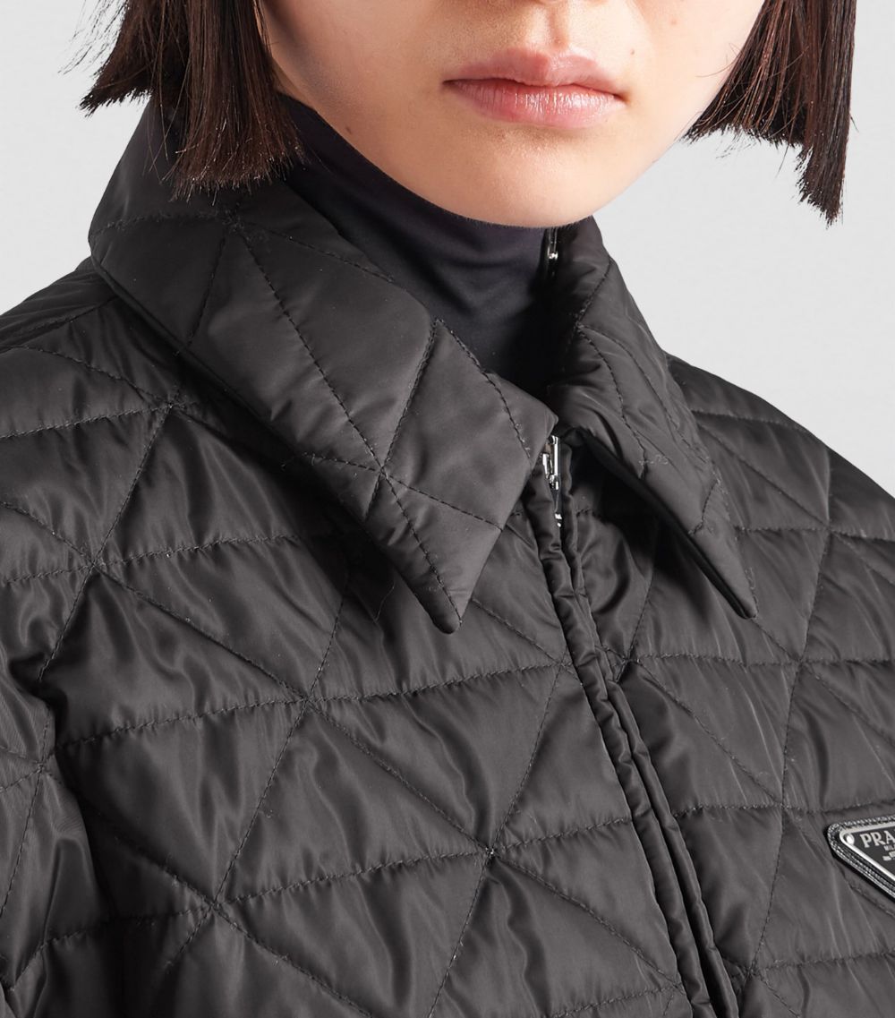 Prada Prada Quilted Triangle Jacket