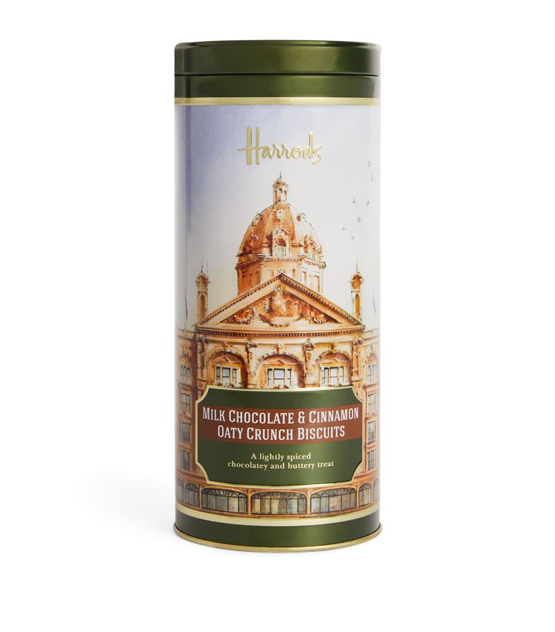 Harrods Harrods Heritage Chocolate And Cinnamon Oat Biscuit Tin (200G)