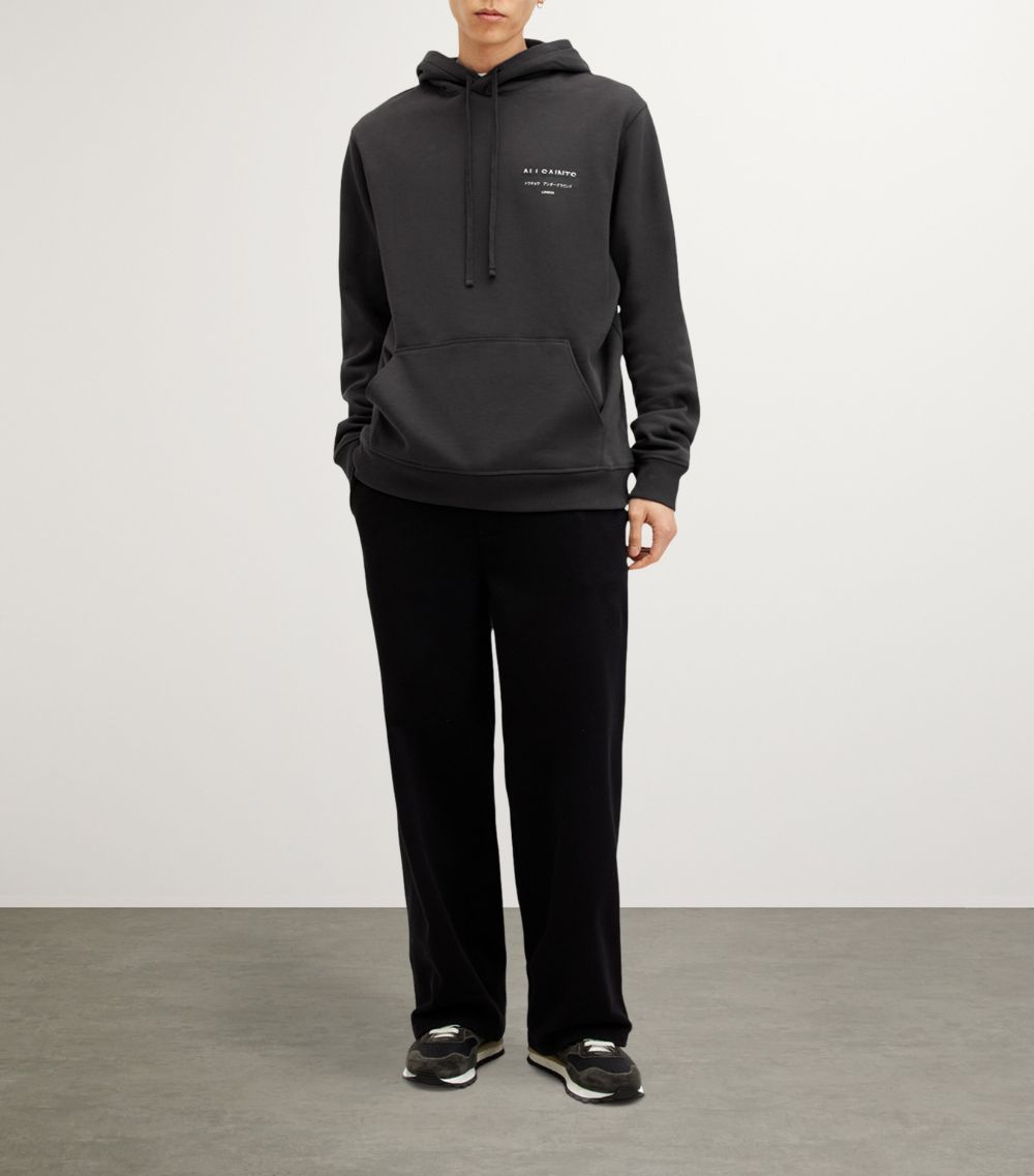 Allsaints Allsaints Redact Logo Hoodie