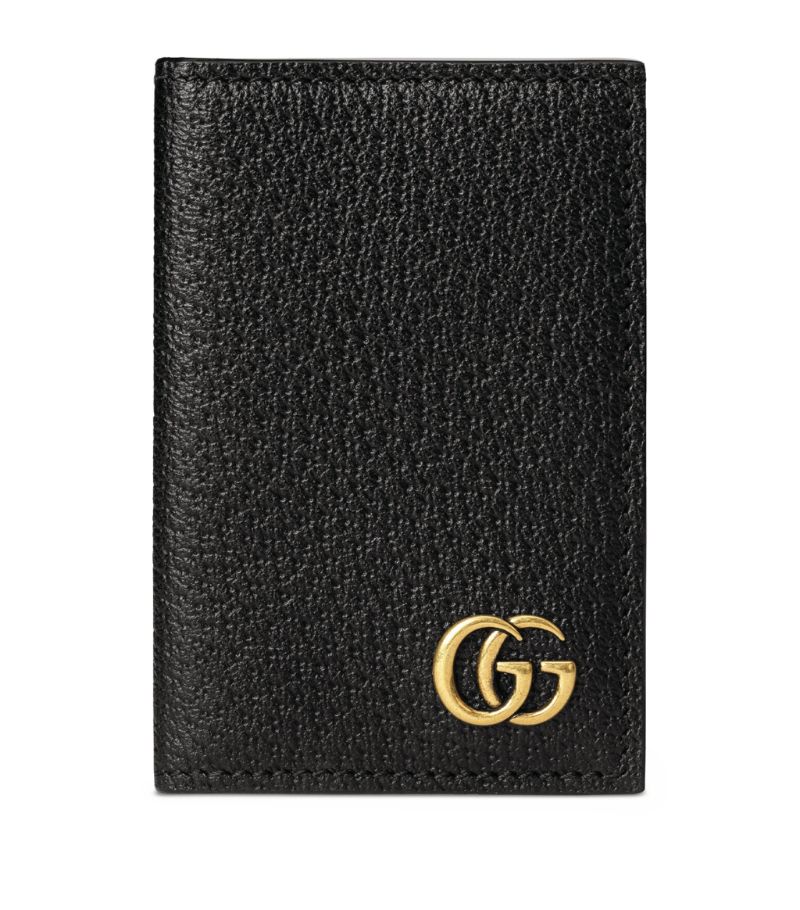 Gucci Gucci Leather Gg Marmont Card Holder