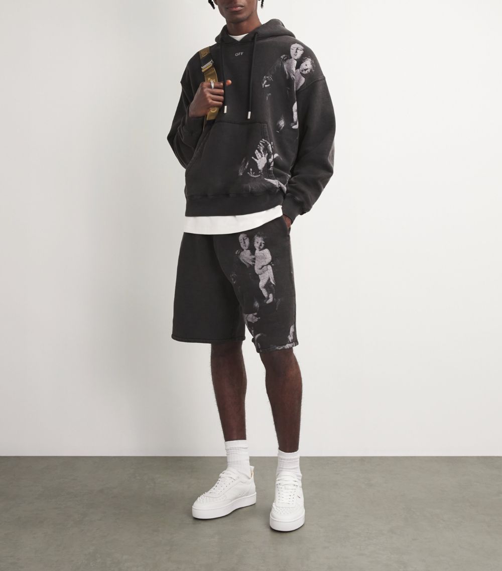 OFF-WHITE Off-White Blurred Mary Skate Shorts