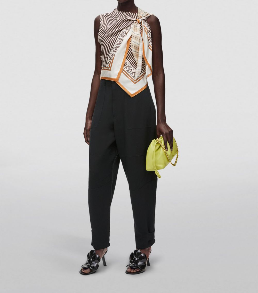 Loewe Loewe X Paula'S Ibiza Silk Scarf Top