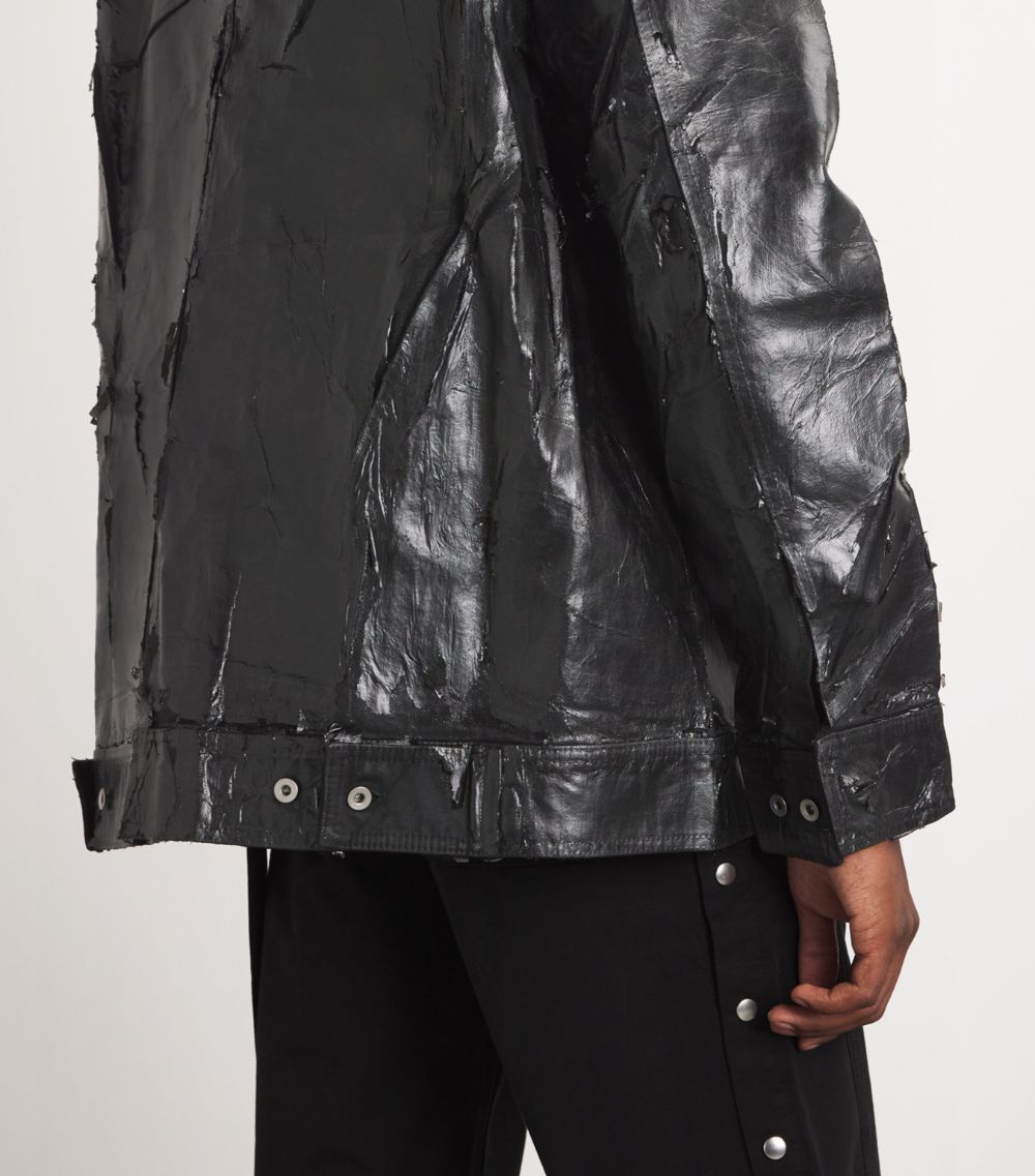 Rick Owens Rick Owens Coated Denim Jacket