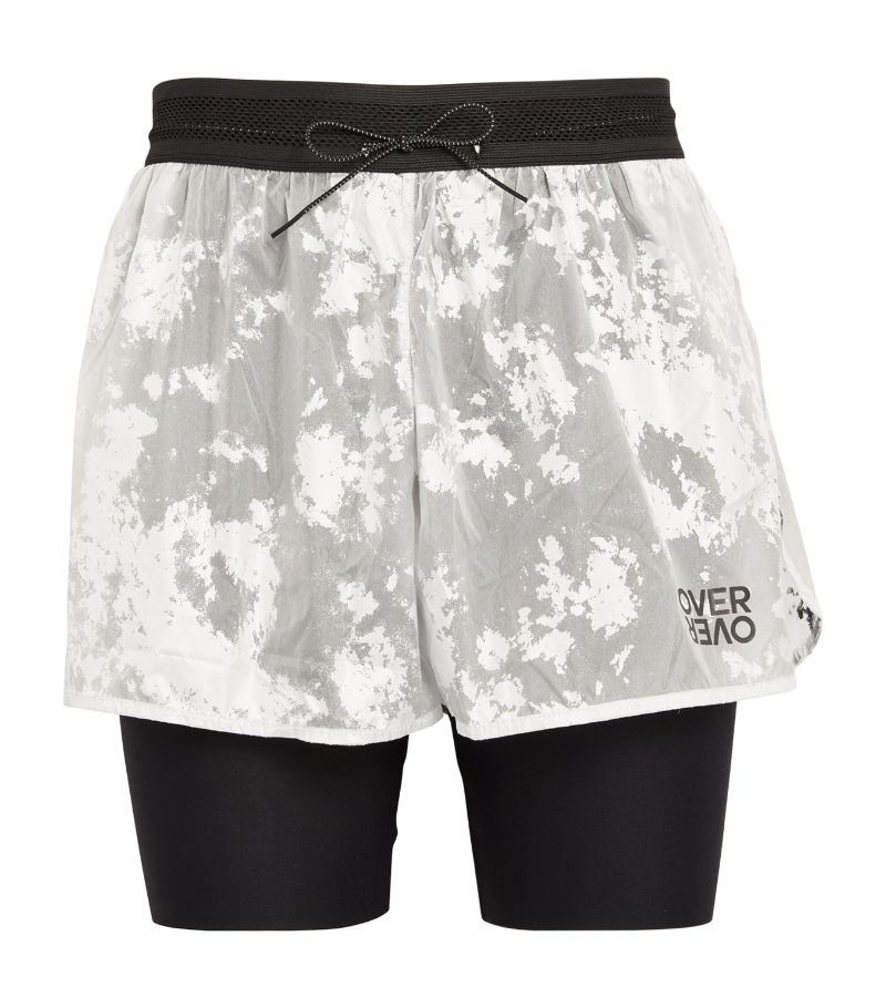 Over Over OVER OVER Printed 2-Layer Shorts