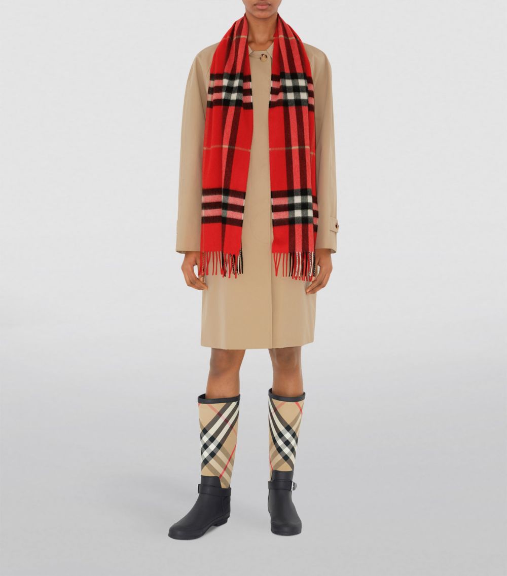 Burberry Burberry Cashmere Burberry Check Scarf