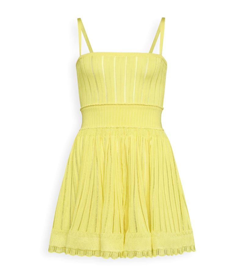 Alaïa Alaïa Knitted Crinoline Playsuit