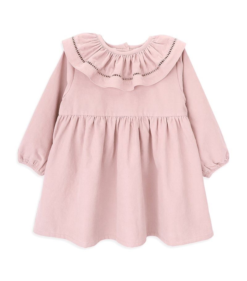  Knot Ruffle-Trim Ema Dress (6-36 Months)