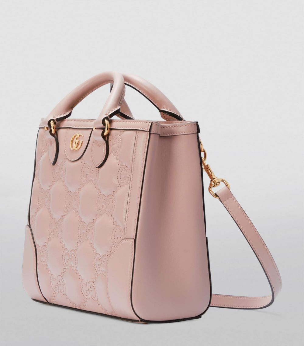 Gucci Gucci Mini Matelassé Leather GG Top-Handle Bag