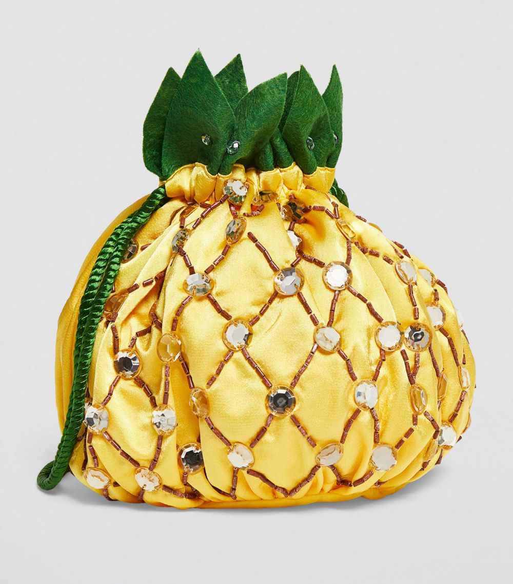 Tutu Du Monde Tutu Du Monde Embellished Pineapple Crush Bag