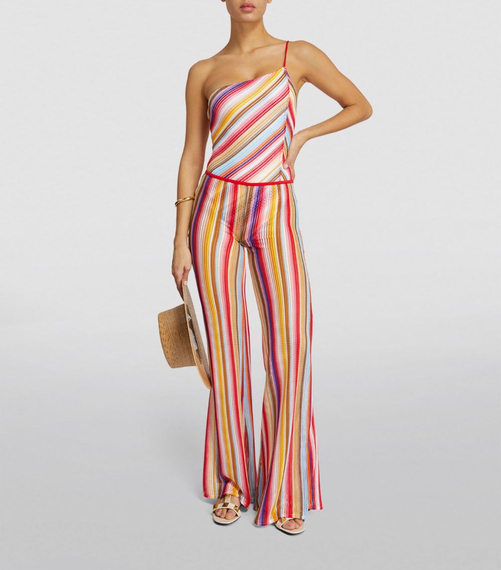 Missoni Missoni Crochet Striped Trousers