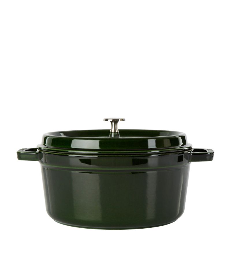 Staub Staub Green Round Casserole Dish (26Cm)