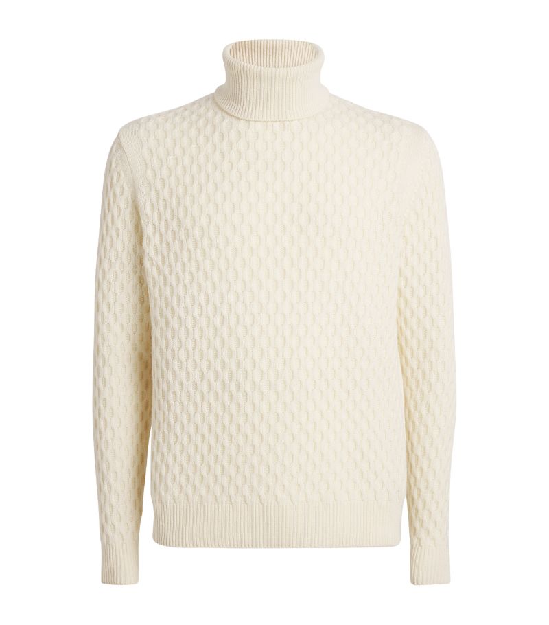 Jacob Cohën Jacob Cohën Virgin Wool Rollneck Sweater