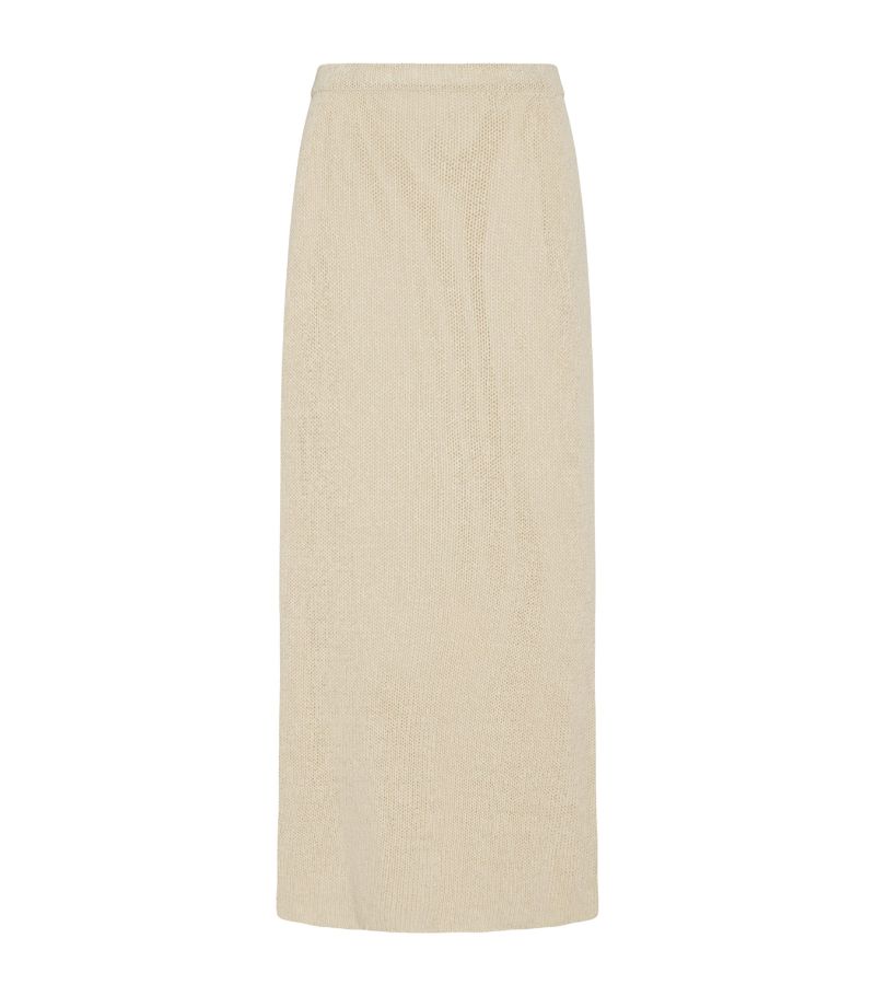 The Row The Row Fumaia Silk Maxi Skirt