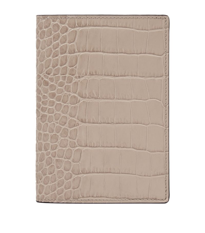 Smythson Smythson Mara Leather Passport Cover