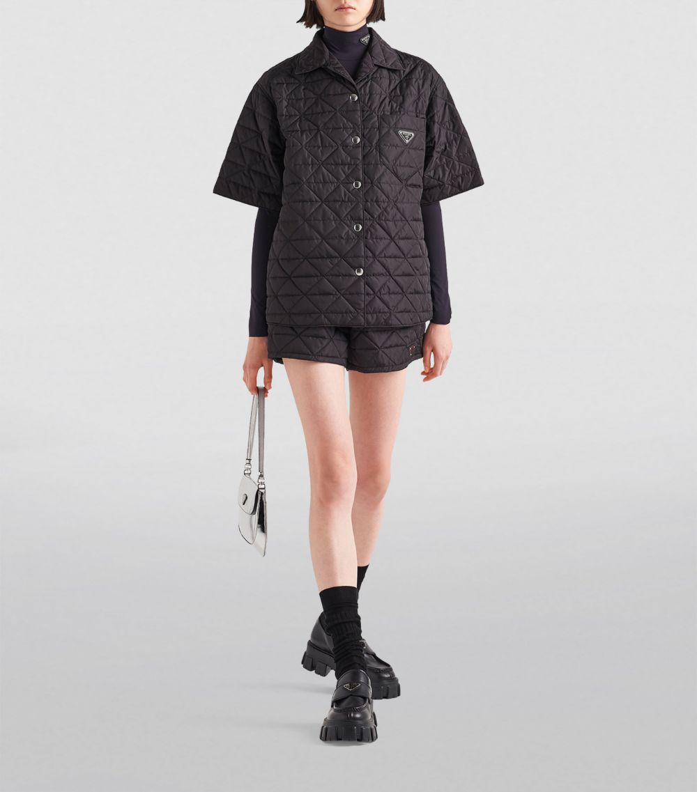 Prada Prada Quilted Re-Nylon Shirt