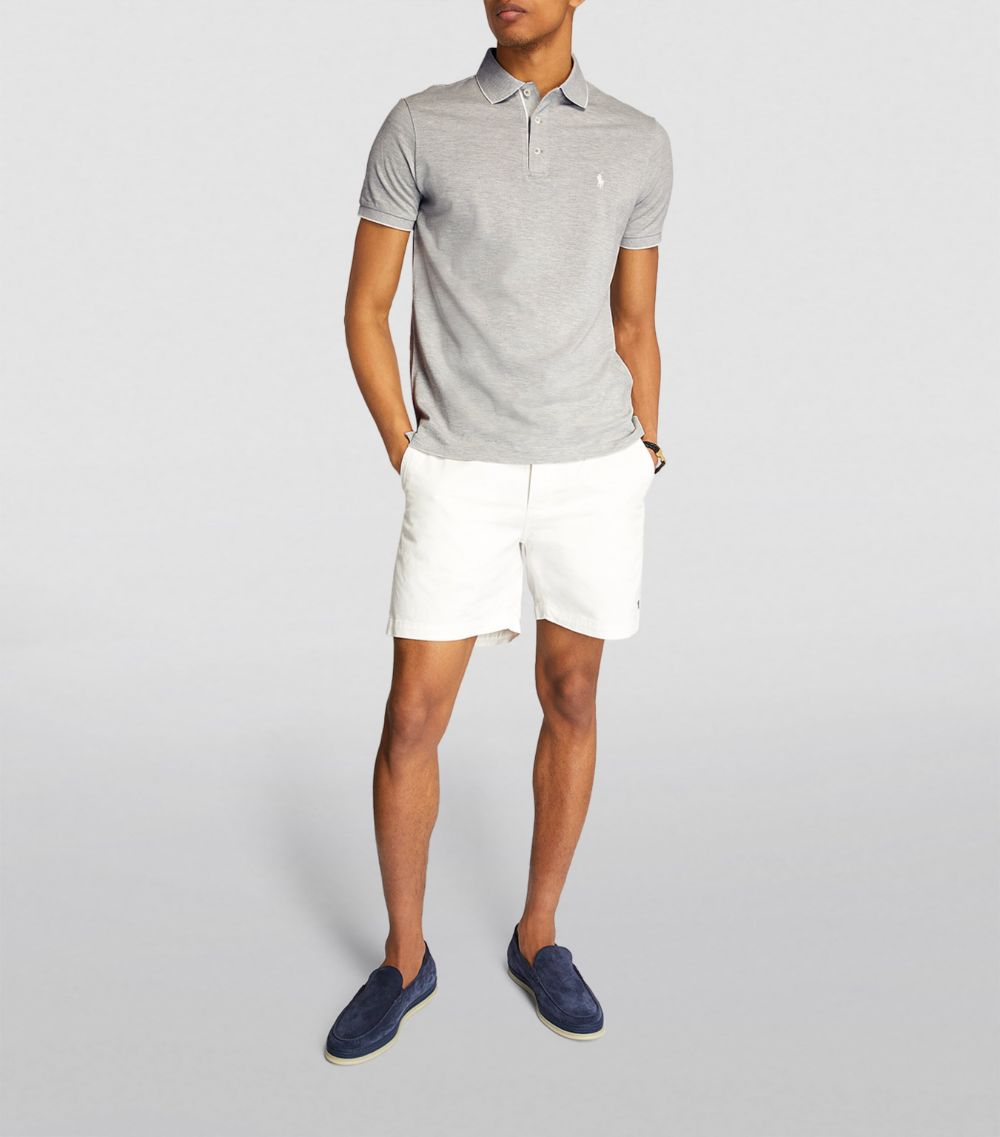 Polo Ralph Lauren Polo Ralph Lauren Cotton Stripe-Collar Polo Shirt