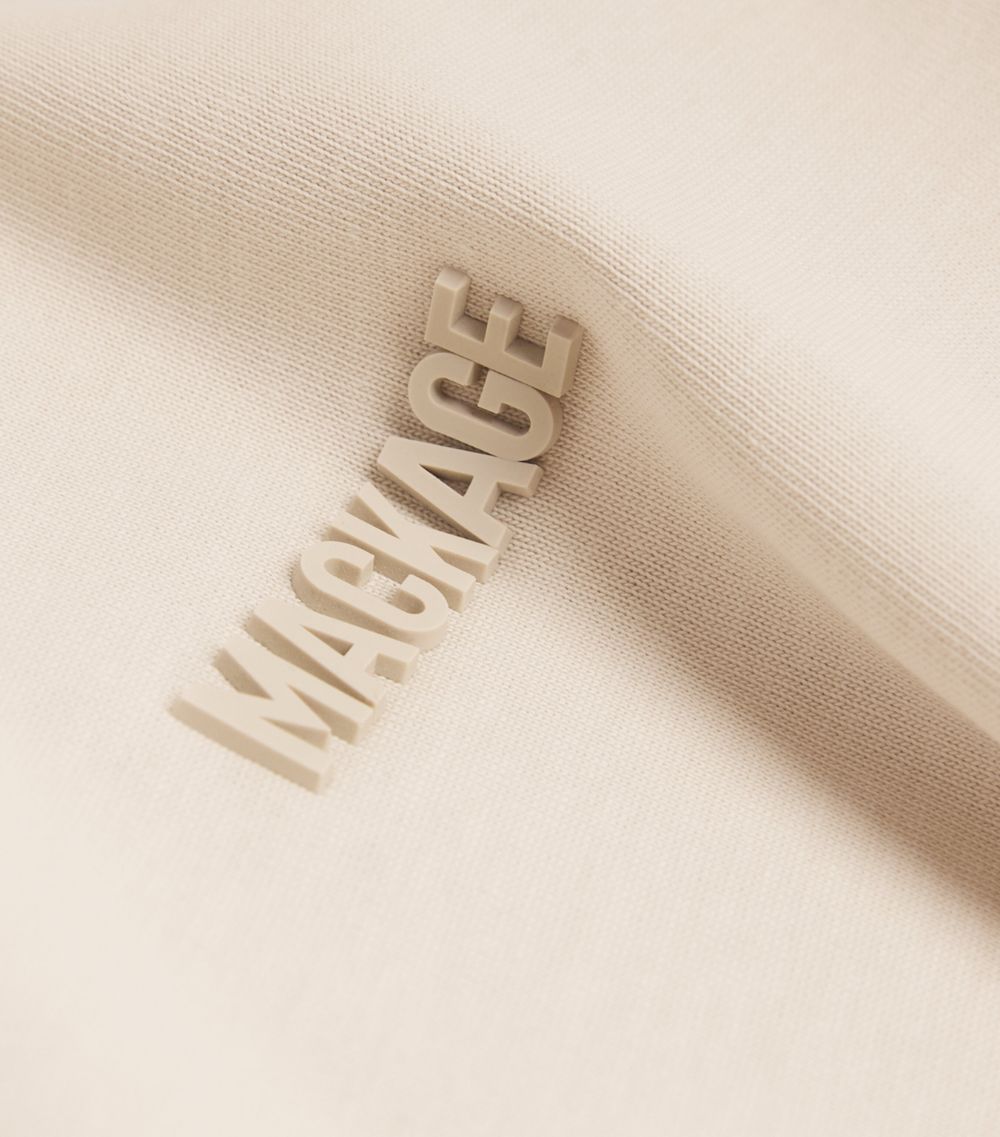 Mackage Mackage Organic Cotton Tonal Logo T-Shirt