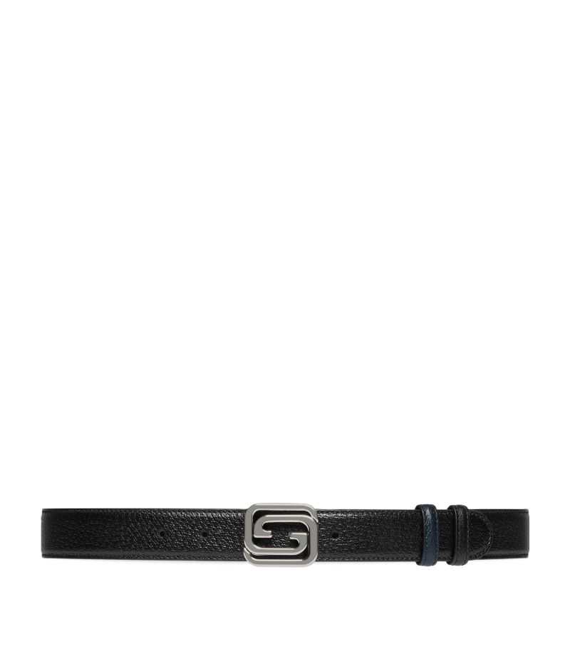 Gucci Gucci Leather Reversible Interlocking G Belt