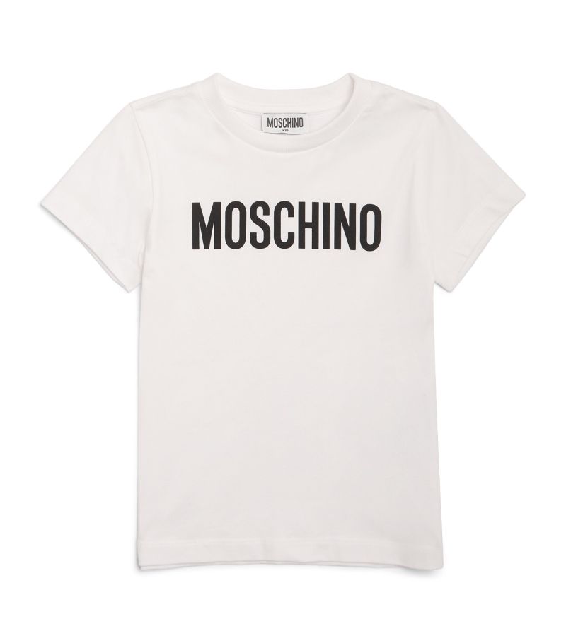 Moschino Moschino Kids Cotton Logo T-Shirt (4-14 Years)