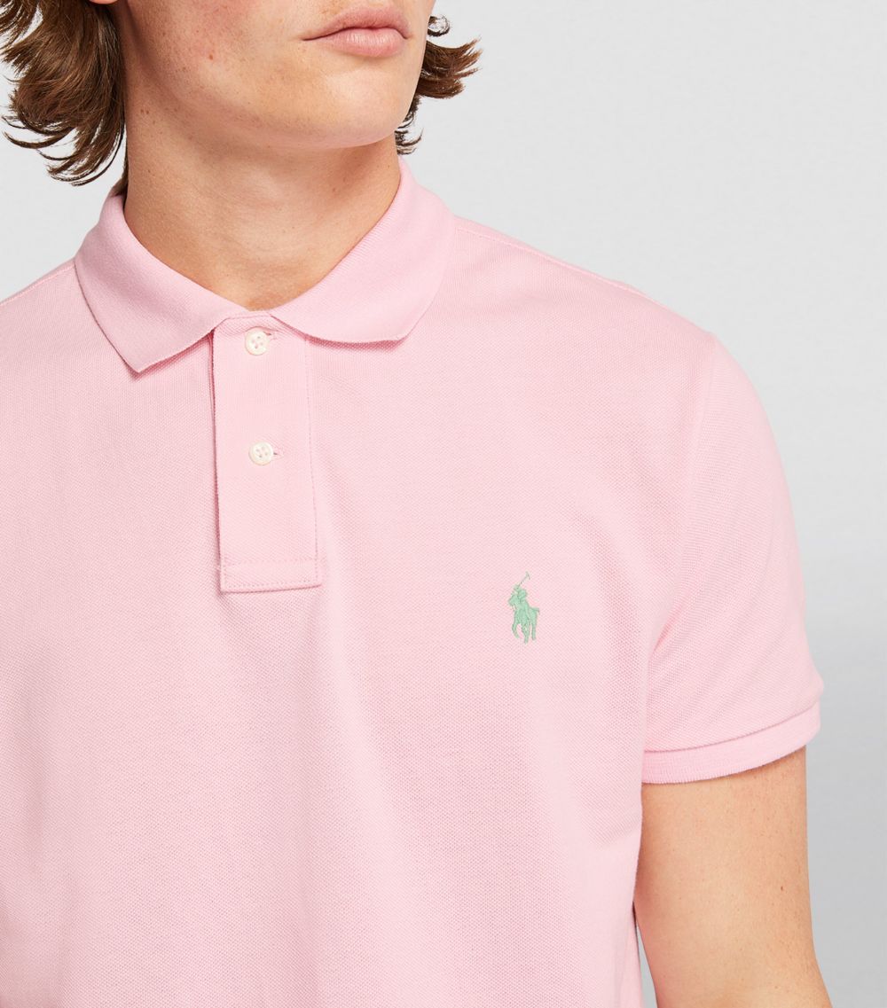 Polo Ralph Lauren Polo Ralph Lauren Cotton Mesh Slim-Fit Polo Shirt