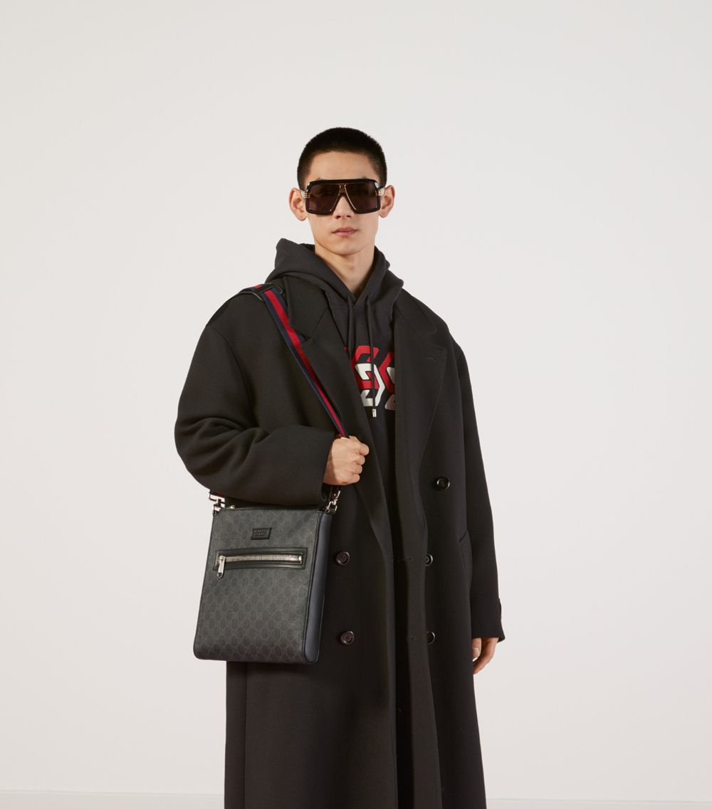 Gucci Gucci Gg Supreme Canvas Messenger Bag