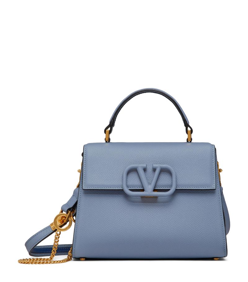 VALENTINO GARAVANI Valentino Garavani Small Calf Leather Vsling Top-Handle Bag