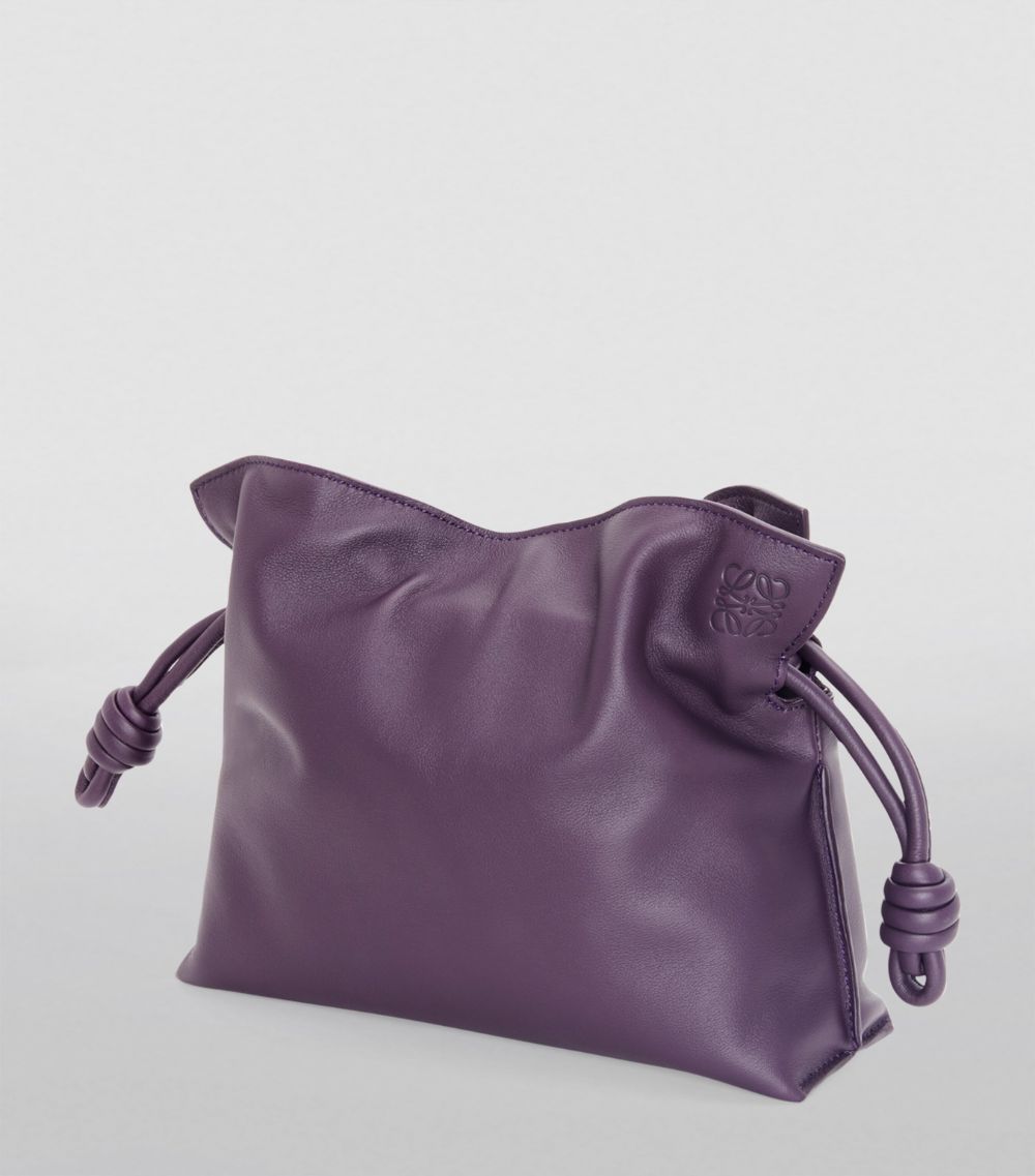 Loewe LOEWE Mini Leather Flamenco Clutch Bag