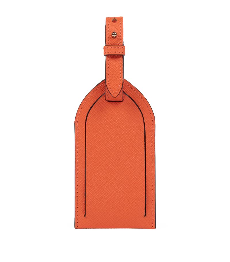 Smythson Smythson Leather Luggage Tag