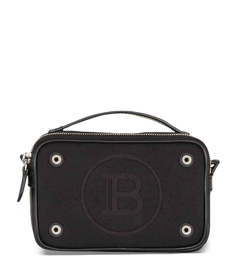 Balmain Balmain Mini Canvas Reporter Cross-Body Bag