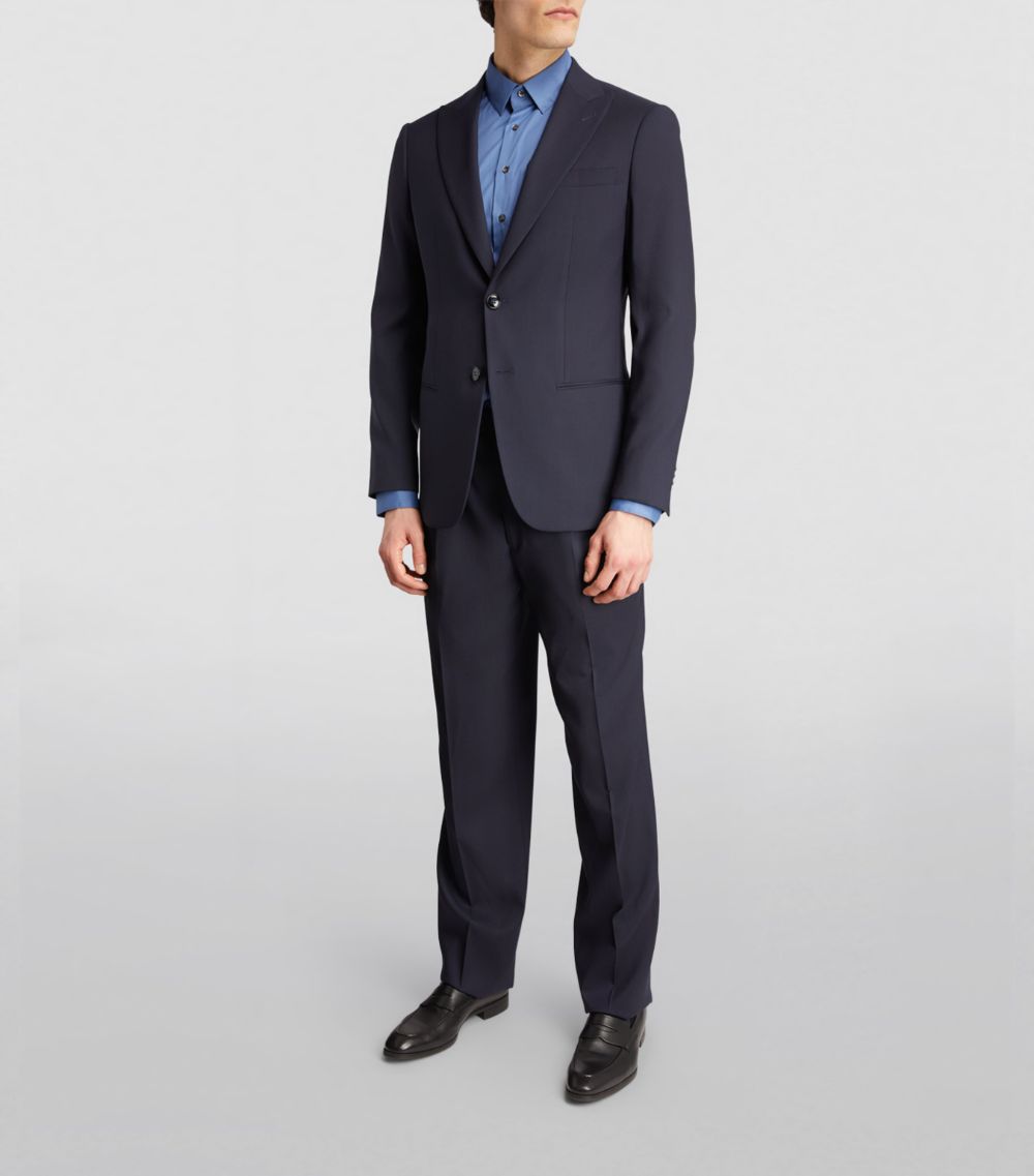 Giorgio Armani Giorgio Armani Stretch-Wool Single-Breasted Two-Piece Suit