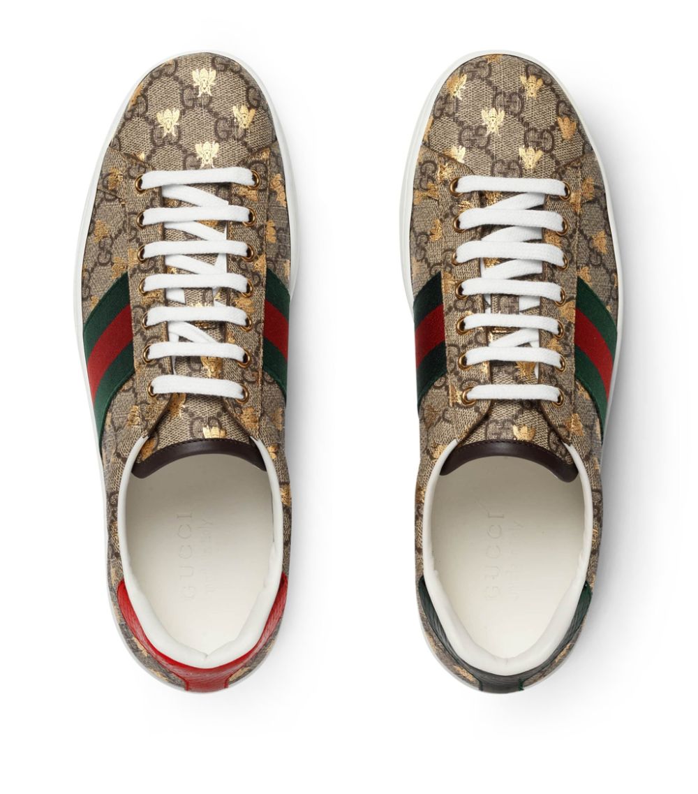 Gucci Gucci Ace Double G Supreme Bee Sneakers