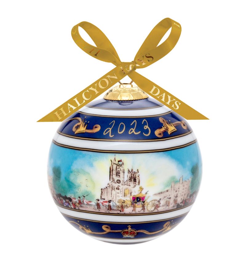 Halcyon Days Halcyon Days Coronation Westminster Abbey Bauble