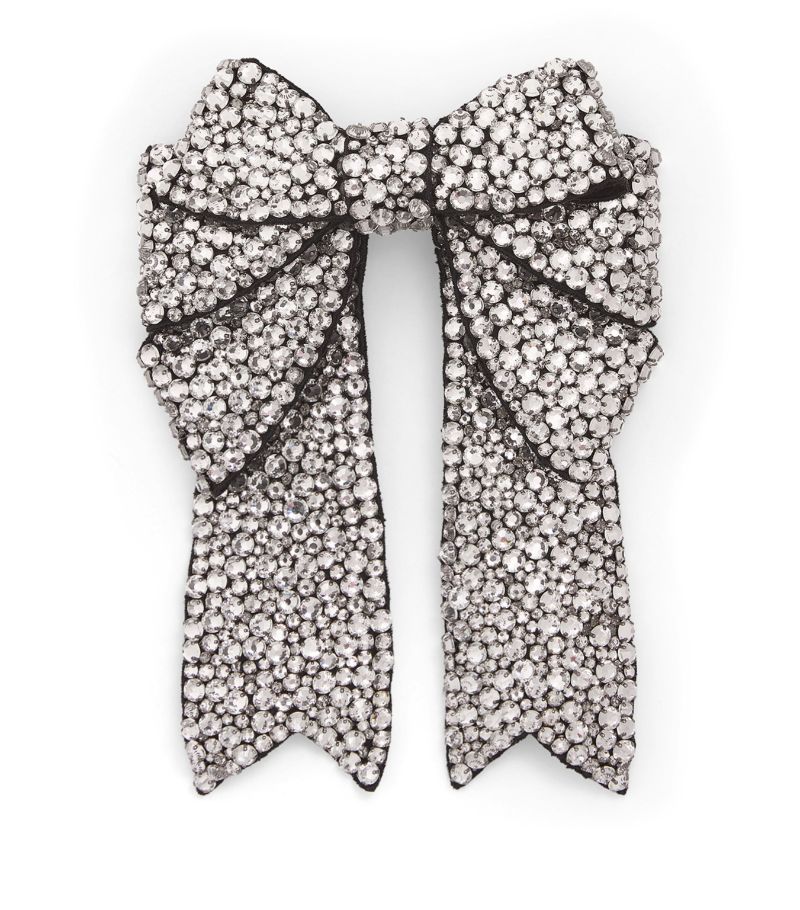 Jennifer Behr Jennifer Behr Crystal Belinda Bow Hair Clip