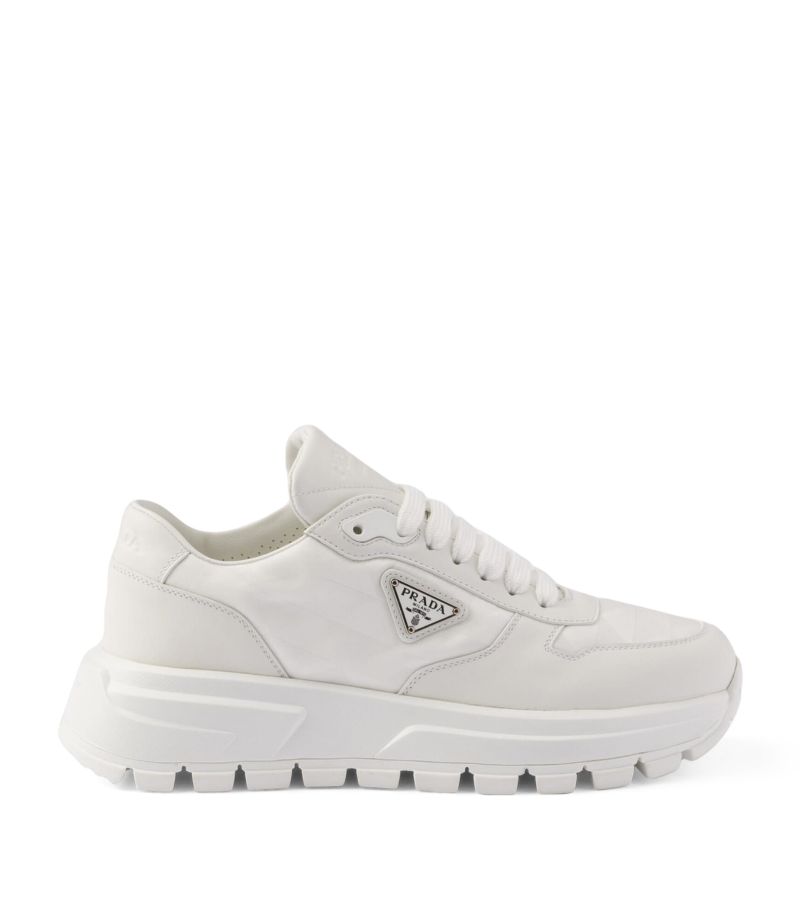 Prada Prada Re-Nylon-Leather Prax 01 Sneakers