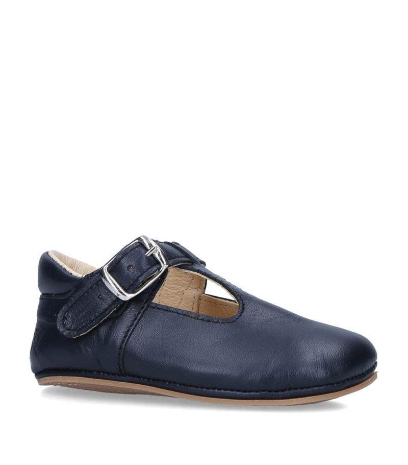 Papouelli papouelli Leather Soft-Sole Florrie Shoes