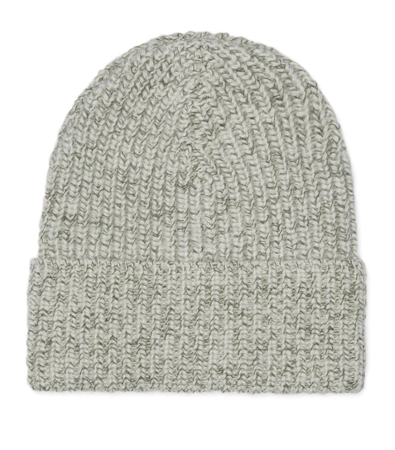 Brunello Cucinelli Brunello Cucinelli Cashmere Ribbed Beanie