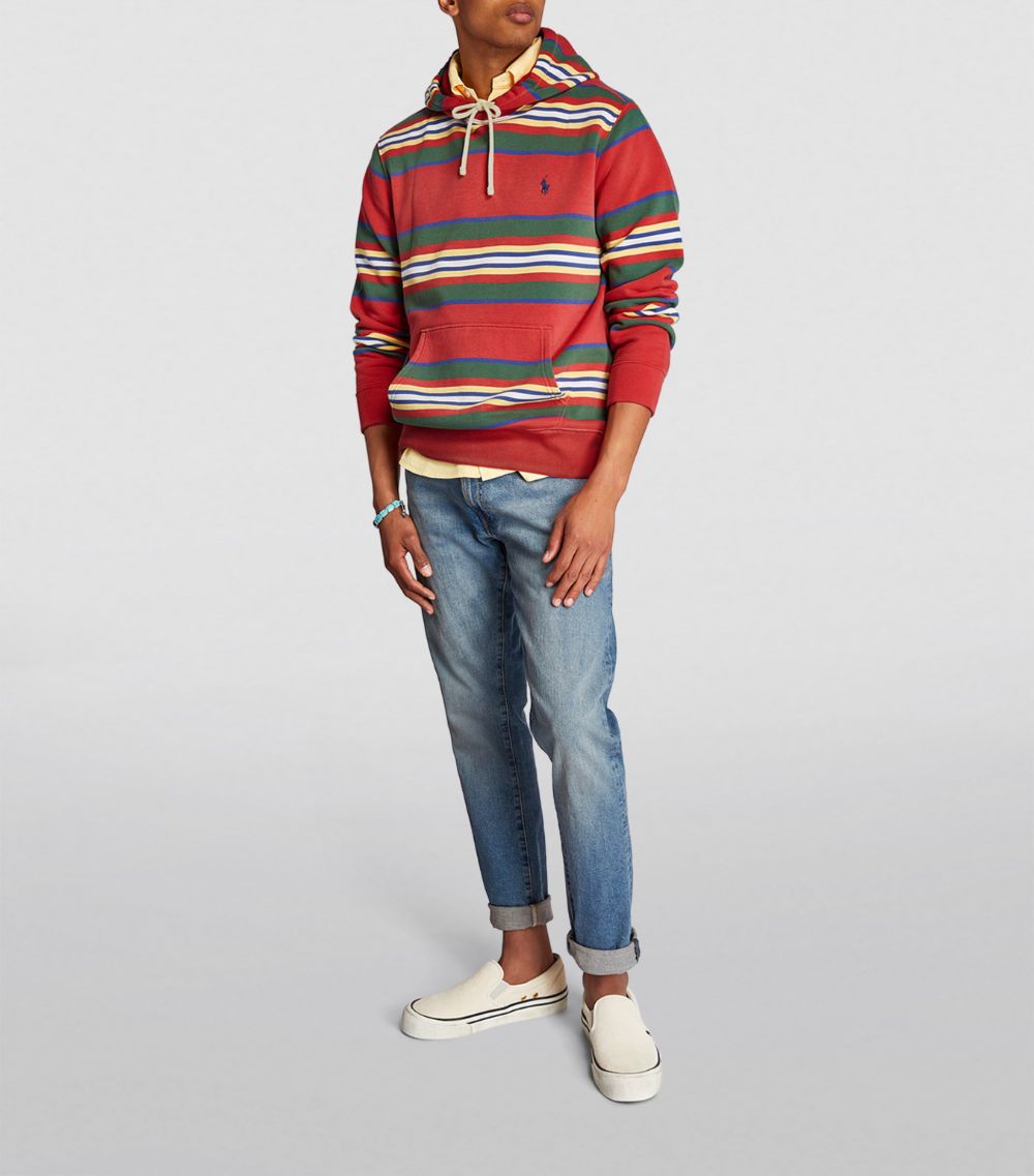 Polo Ralph Lauren Polo Ralph Lauren Cotton-Blend Striped Hoodie