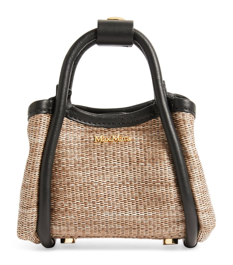 Max Mara Max Mara Mini Jacquard Top-Handle Bag