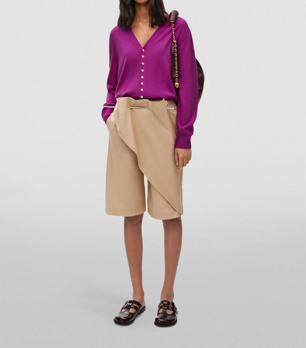 Loewe Loewe Crystal-Embellished Cardigan