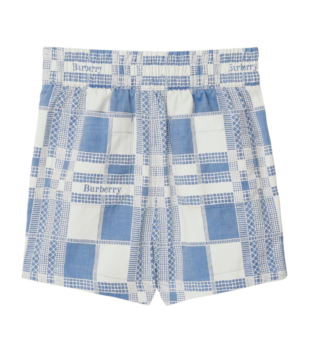 Burberry Burberry Kids Cotton Check Shorts (6-24 Months)