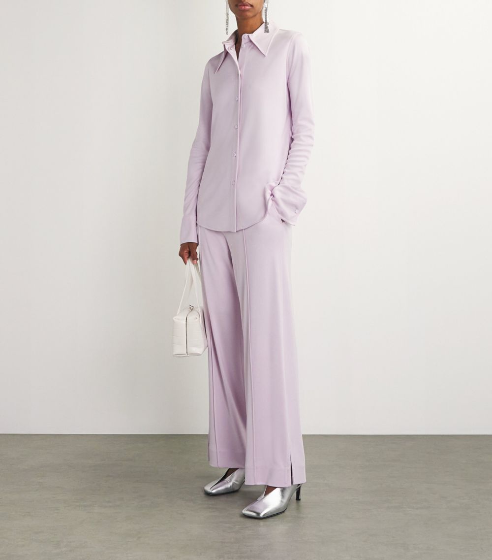 Jil Sander Jil Sander Relaxed Side-Slit Trousers