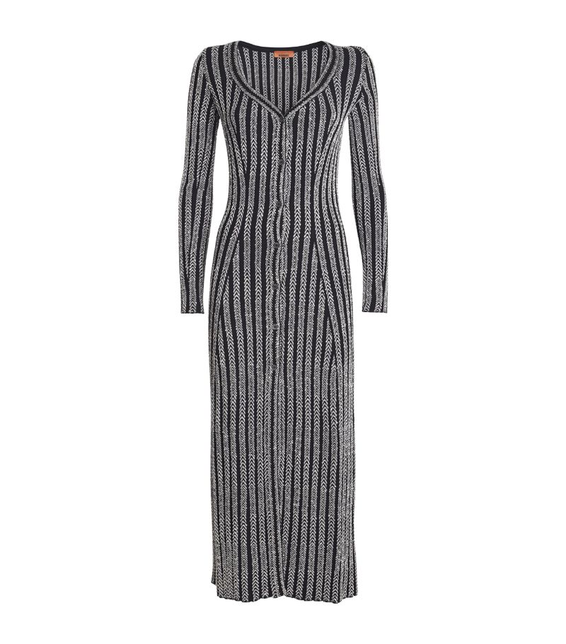 Missoni Missoni Metallic Sequinned Cardigan Dress