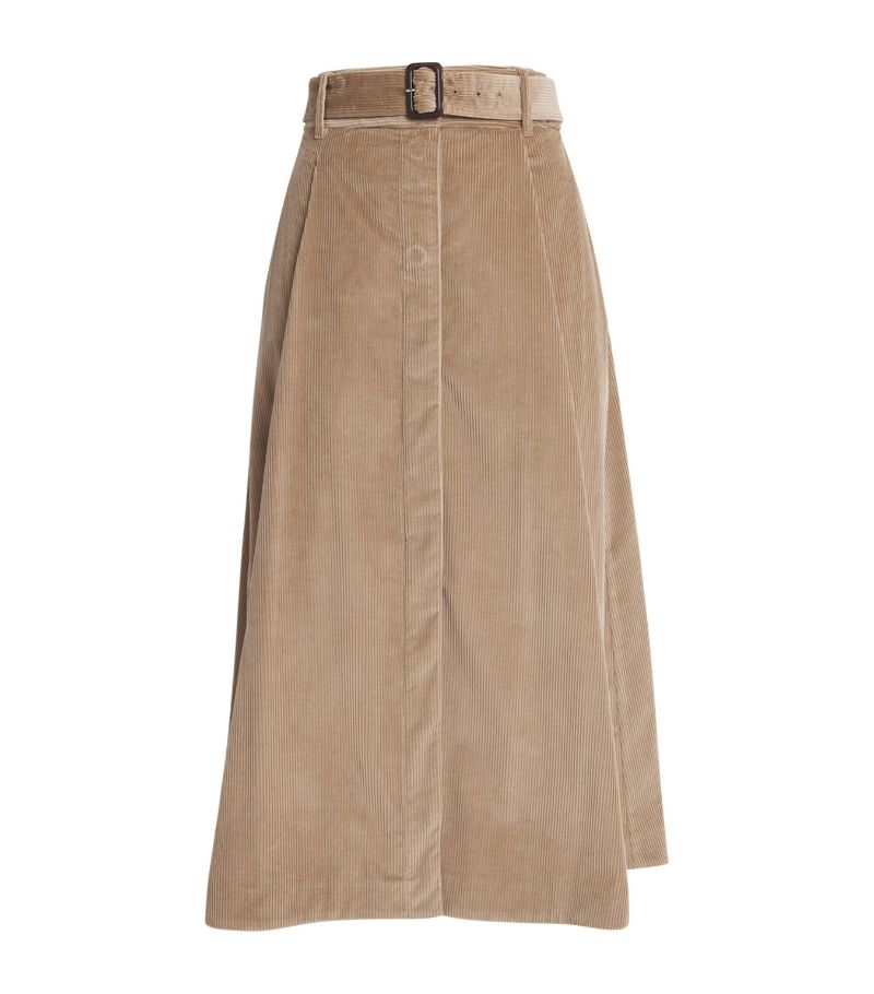 Max Mara Max Mara Corduroy Midi Skirt