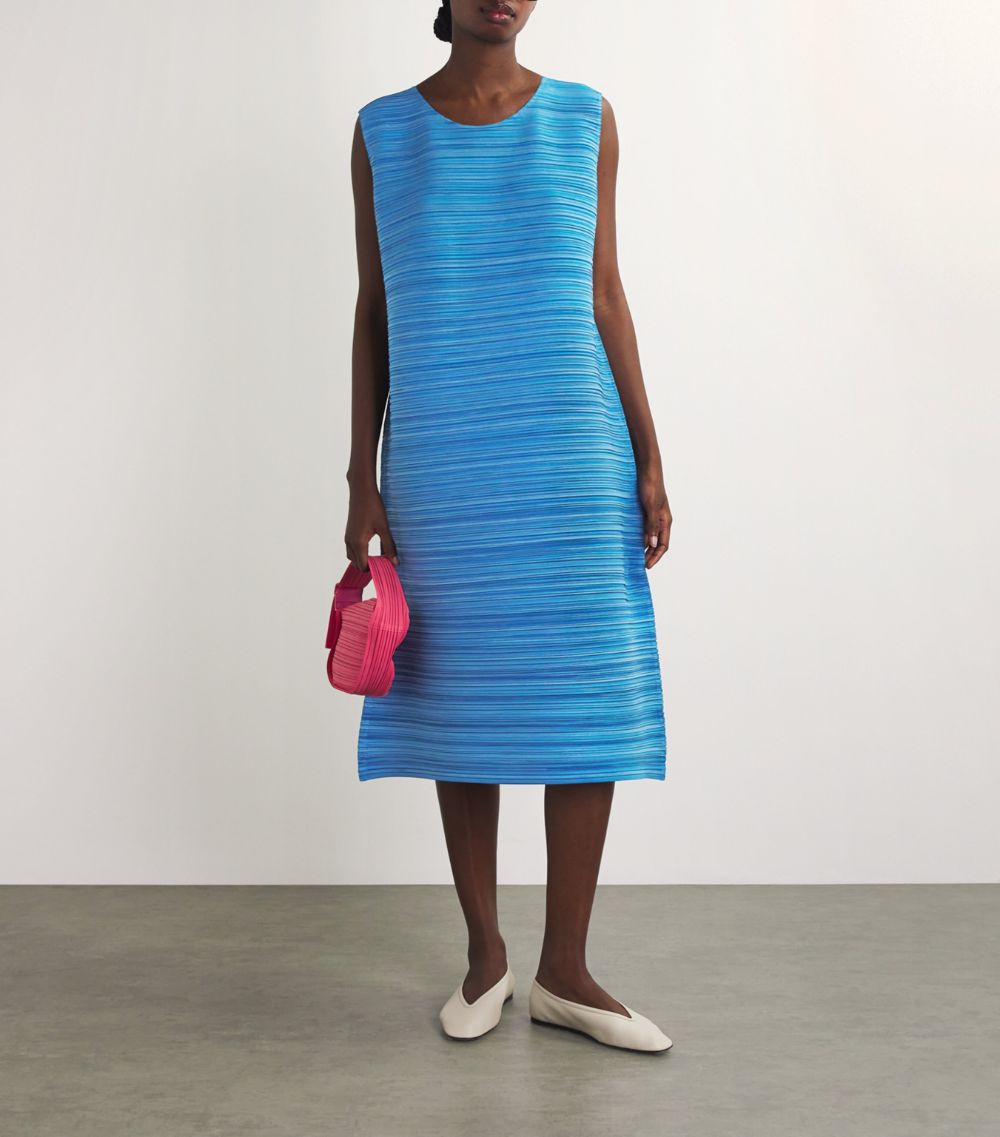 Pleats Please Issey Miyake Pleats Please Issey Miyake Sheer Bounce Midi Dress