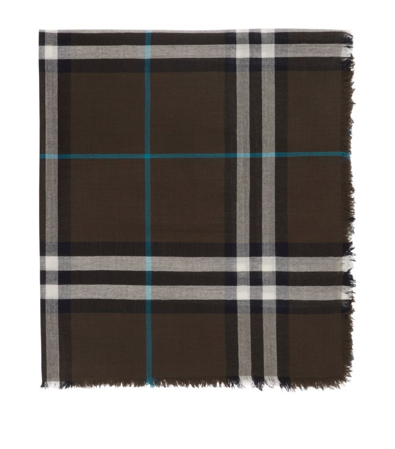 Burberry Burberry Wool Check Scarf