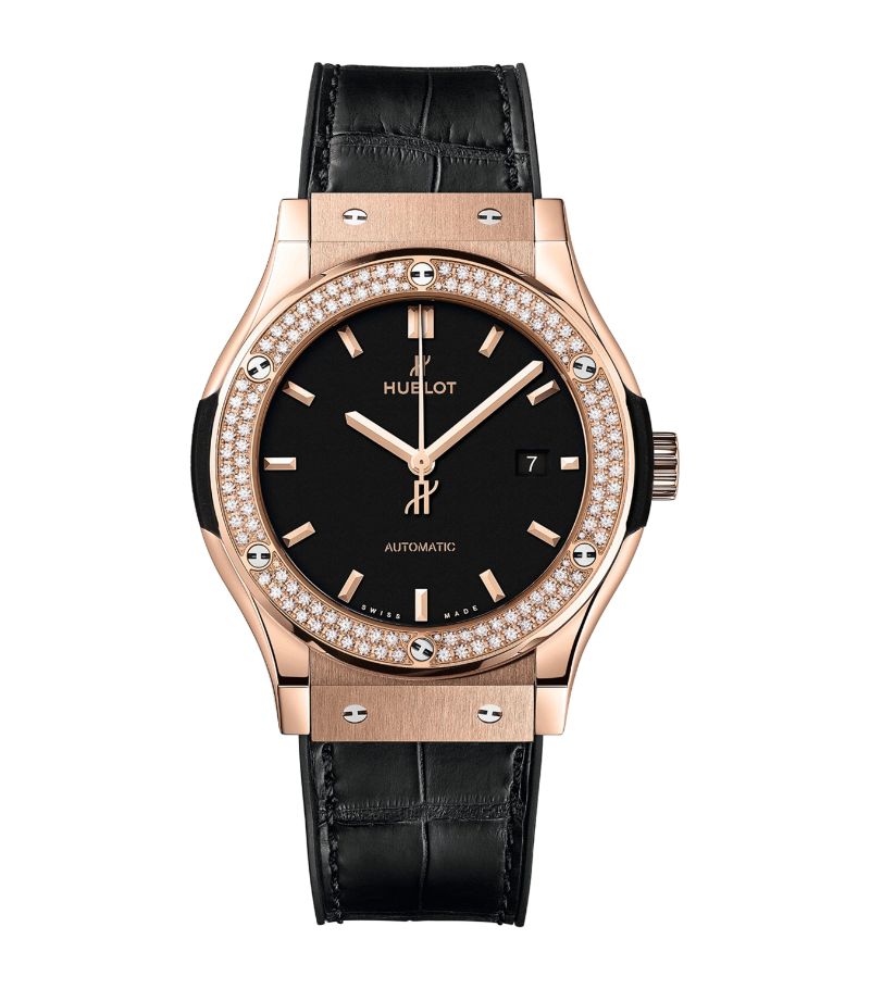 Hublot Hublot King Gold And Diamond Classic Fusion Watch 42Mm